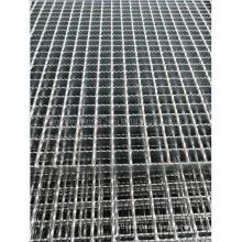 Jimu Hot DIP Galvanized Ms Steel Grating 30X38 Mesh Grid Forge-Welded Serrated Plain Surface